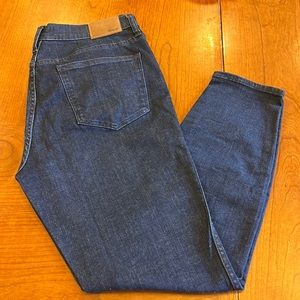 Madewell 10” high riser skinny skinny jeans sz 32